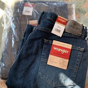 Men’s Wrangler dark blue(military blue) jeans